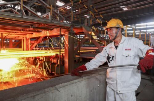 China 2022 Rohstahlproduktion rutscht ab, sagt Bericht