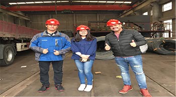 Kunden besuchen die AOTIAN-Fabrik, um die Zusammenarbeit zu stärken