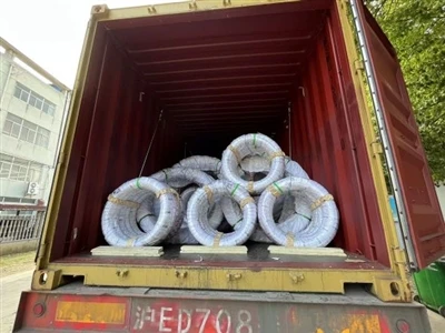 Laden von Stahldraht für brasilianische Kunden