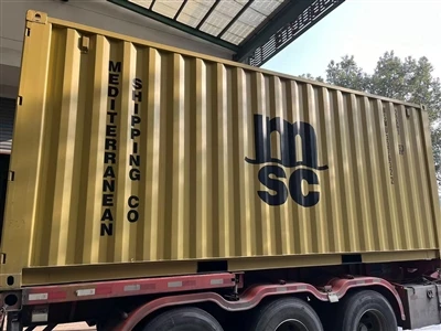 Containerverladung für brasilianische Kunden