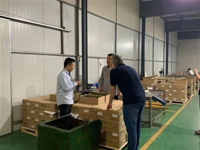 Brasilianische Stammkunden besuchen unser Unternehmen